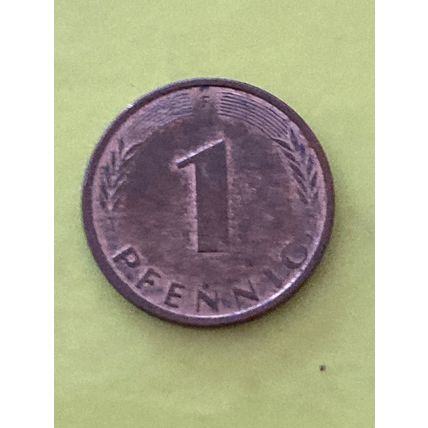 Umlaufmünze Deutschland BRD 1 Pfennig 1995 F