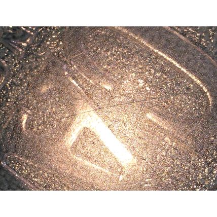 Vintage Crystal Clear Cake Platter Pastry Platter Dessert Embossed Text Plate
