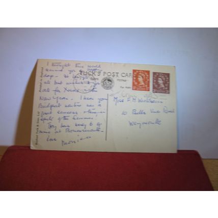 LACOCK, WILTSHIRE used postcard by Raphael Tuck =
