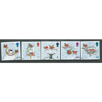 2001 - GB - Christmas - Set - Very Fine Used
