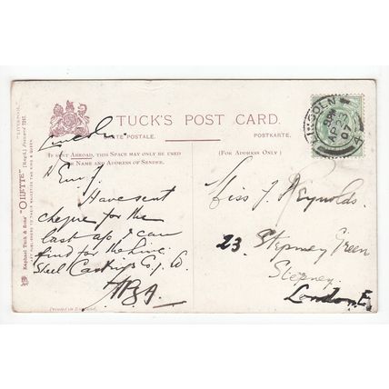 Gladstone's Birthplace Rodney Street Liverpool 1907 Tucks Oilette Art Postcard