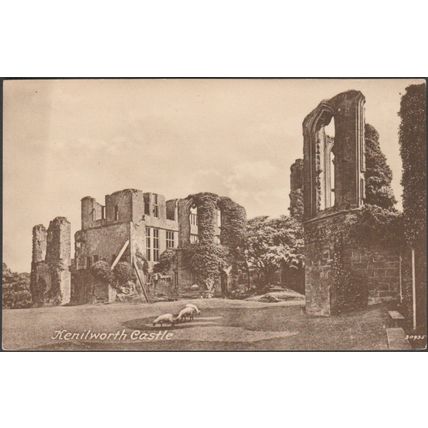 Kenilworth Castle, Warwickshire, c.1910 - Frith's Postcard