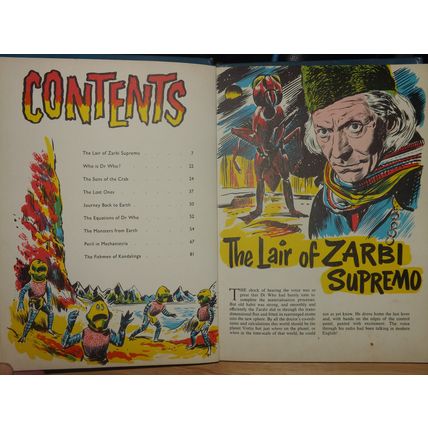 Doctor Who Annual 1965 (Hardback, Clipped, VGC) the very first annual