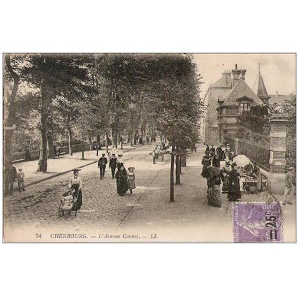 50 - CHERBOURG - L'avenue Carnot