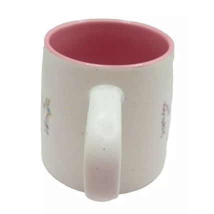 Mum Mug Love You a Latte Ceramic Floral & Pink Inside 9 CM Mothers Day Tableware