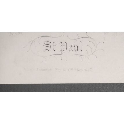 St. Paul, by Johnson & Fry ..- mid-19th century engraving