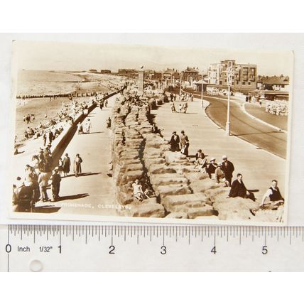 1956 postcard Jubilee Promenade, Cleveleys