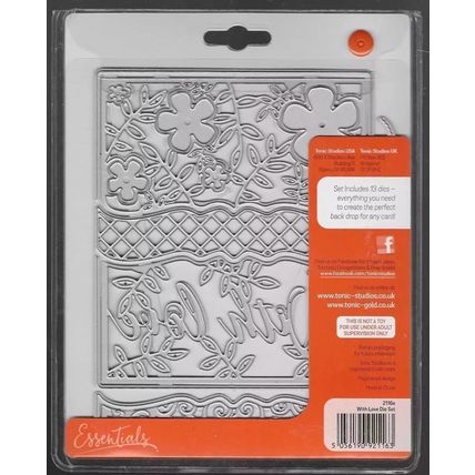 Tonic Studios. With Love Die Set. Die Cutting Cardmaking Scrapbooking Crafts