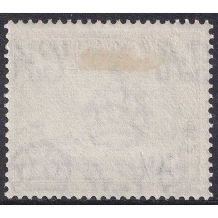 Gambia QEII 1953-59 10s Deep Blue Myrtle-Green Ship SG184 Mint MH