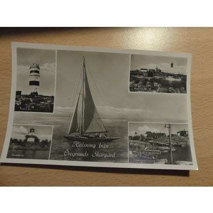 Postcard - Vintage Postcards: x5 Öregrund, Sweden. Various views. New.