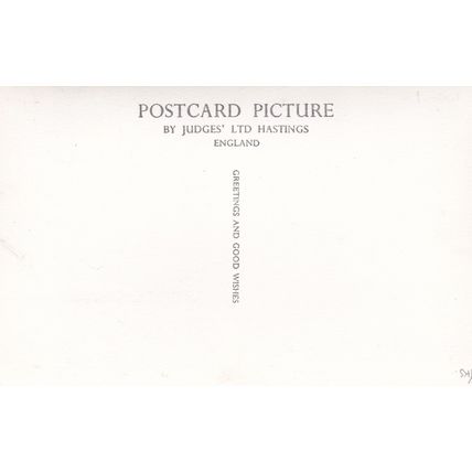 EC140 WHITBY - CAEDMONS CROSS. JUDGES. PRINTED POSTCARD