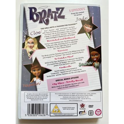 BRATZ - ROCK'N PRINCESS (UK DVD, 2007)