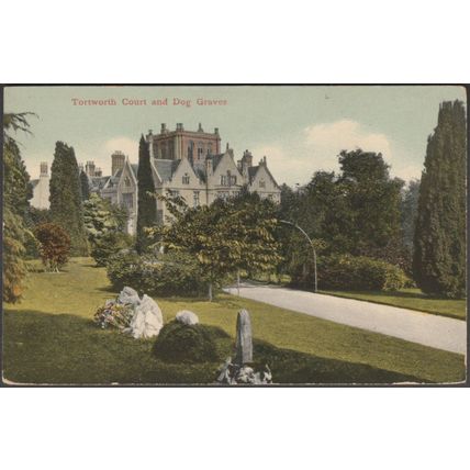 Tortworth Court and Dog Graves, Gloucestershire, c.1905-10 - WH Smith Postcard