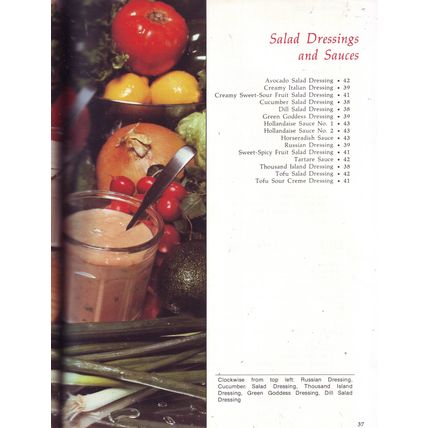 Tofu Cookery Cook Book
