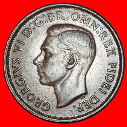Ⰶ NO INDIA:AUSTRALIA★1/2 PENNY 1949! GEORGE VI (1937-1952)!★LOW START★NO RESERVE