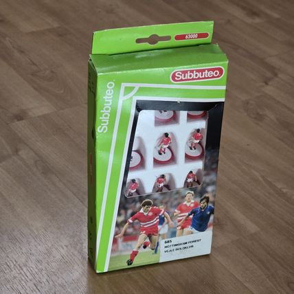 SUBBUTEO LW LIGHTWEIGHT REF NUMBER 685 NOTTINGHAM FOREST Complete Set
