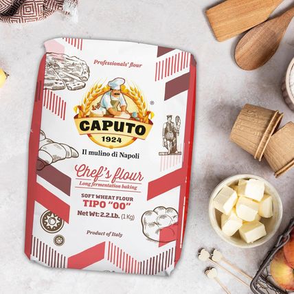 Antimo Caputo Chef'S Flour 2.2 LB (Case of 10) - 22 LB Total - Italian Double Ze