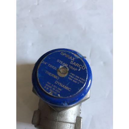 NEW 3/4" TD52L Spirax Sarco,B.M. 59314C Cool-blue THERMO-DYNAMIC Steam Trap,AA