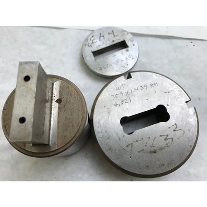 WILSON WT .359"X1.439" RECTANGLE THICK TURRET PUNCH DIE,TF