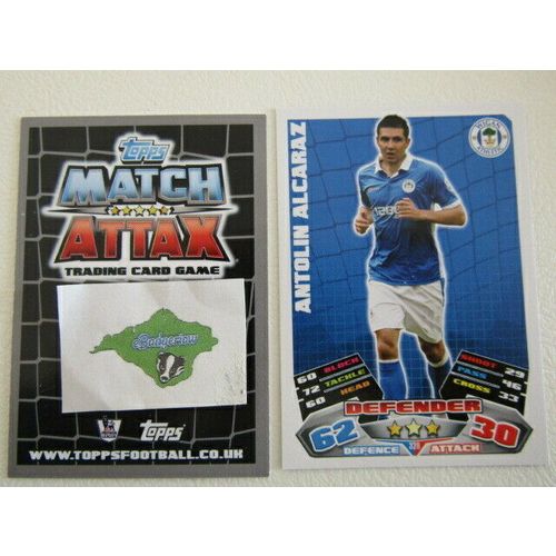 Topps Match Attax 2011 2012 Football Cards Teams N-W Card Variants (ef2)