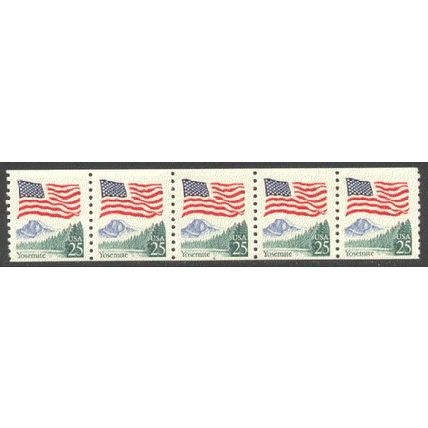 2280 25c U.S. Flag Fine MNH PNC 4/5 P0653