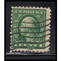Used 424 1c George Washington Barely Clears K3445