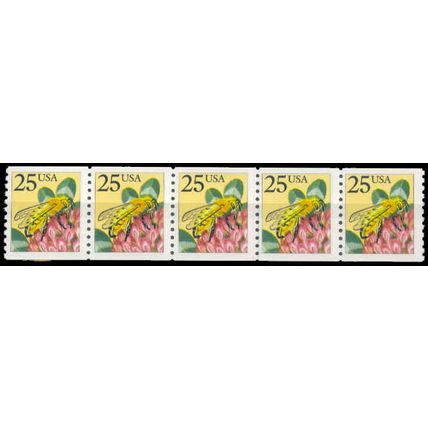 2281v 25c Honeybee Fine MNH CL S/5 B0011