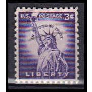 Used 1035 3c Statue of Liberty Very Fine KA5753