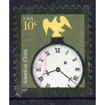 USA 2003 American Design - Clock 10c Used