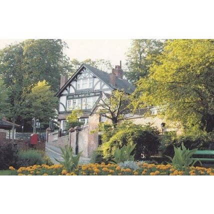 Knaresborough The Worlds End Pub Large Postcard
