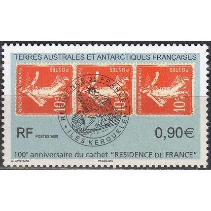 TAAF 2009 Yvert 526 Neuf ** Cote (2017) 3.60 € 100 Ans Cachet Résidence France