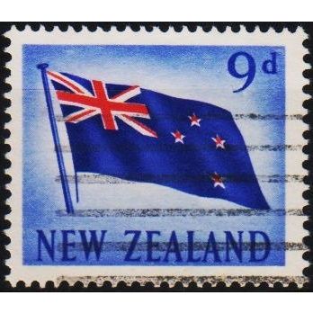 New Zealand. 1960 9d S.G.790 Used