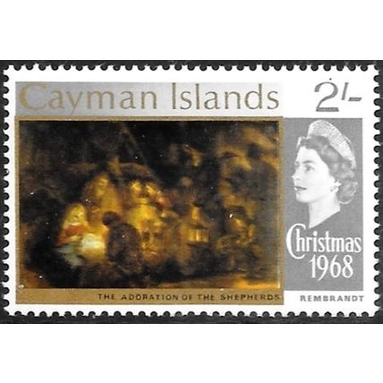 1968 Christmas - Paintings 2/- Unmounted Mint C1
