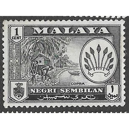 NEGRI SEMBILAN 1957/1963 SG 68 - MH (*)