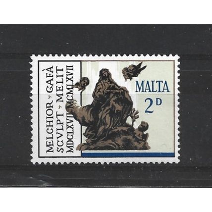 Malta.SG385 2d "St. Catherine of Siena".Mounted Mint.May25