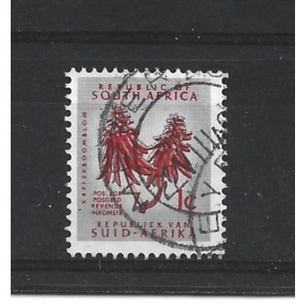 SouthAfrica.SG199 1c Kafferboom Flower.Fine Used.Aug25e