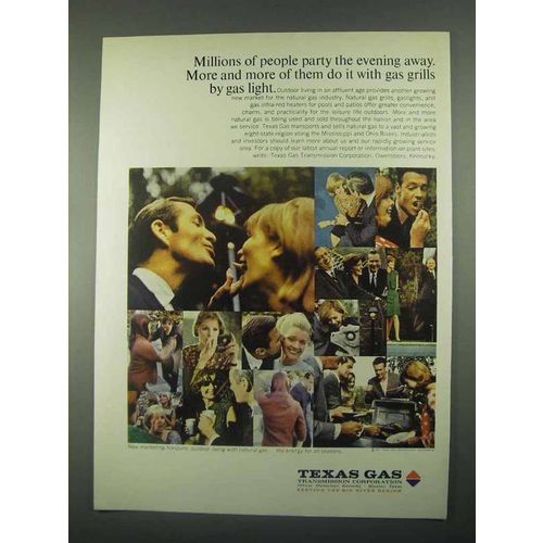 1967 Texas Gas Transmission Corporation Ad - Party