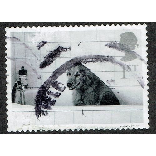 2001 Cats and Dogs 1st Black Grey and Silver SG2188 GU