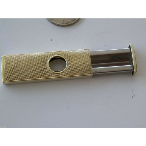 VNTG 14K SOLID GOLD PFEILRING CIGAR CUTTER 16.7 GRAMS