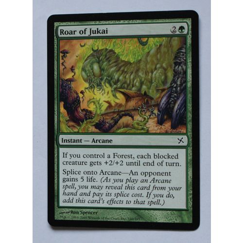 Magic the Gathering MTG CCG: Betrayers of Kamigawa - # 140 Roar of Jukai (A)