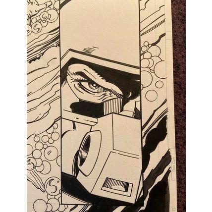 Captain America #46 p9 (2001) Jurgens/Layton Cap Undersea Battle