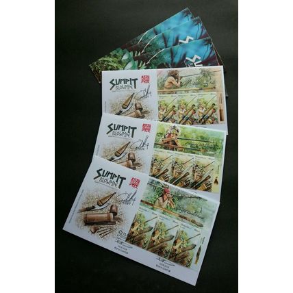 Malaysia Blowpipe 2018 Hunting Lifestyle Aboriginal (special FDC) *signed *rare
