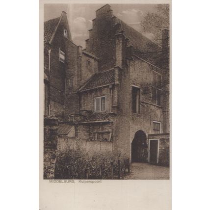 Middelburg Kuiperspoort Old German Postcard