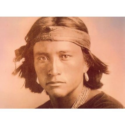 Sacred Spirit Music Group Indian New Age Chanting CD Advertising Postcard