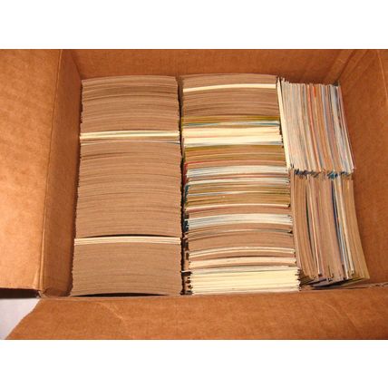 Grab Bag of Over 1000 Baseball Cards from 1980's and 1990's