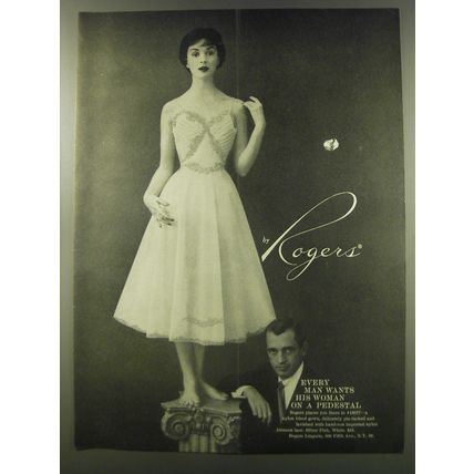 1956 Rogers Night Gown Advertisement