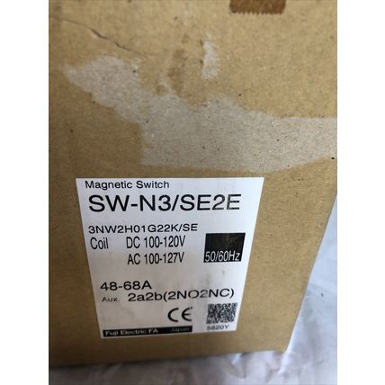 NEW FUJI SC-N3/SE,TK-N3 STARTER SW-N3/SE2E 48A 100V ODYSSEY 3NW2H01G22K/SE,FK