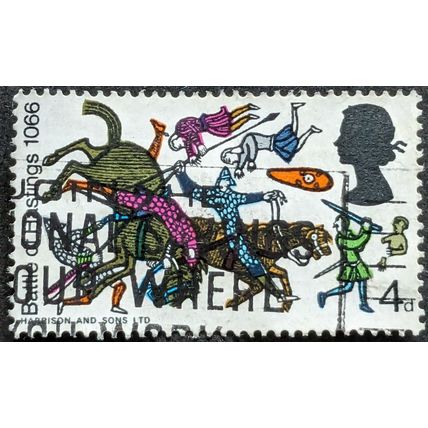 STAMP Great Britain SG706 1966 Battle of Hastings Used