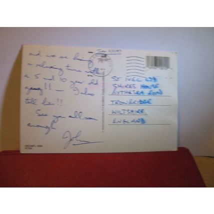I MISS YOU, FLORIDA, USA used postcard 1997 pm =