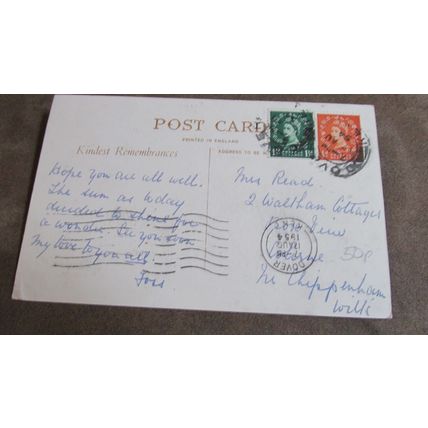 1954 fr RP Postcard - Main Entrance, Dover Castle - Kent